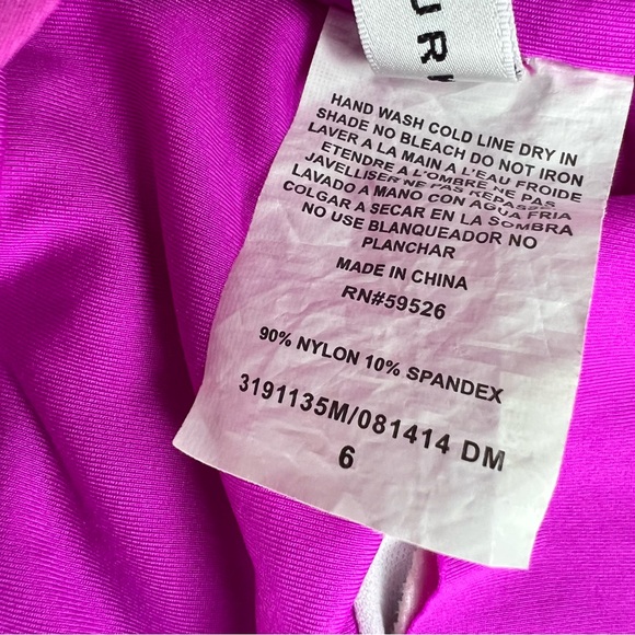 Trina Turk Gemini Ruffle One Piece Size 6 - Picture 13 of 16